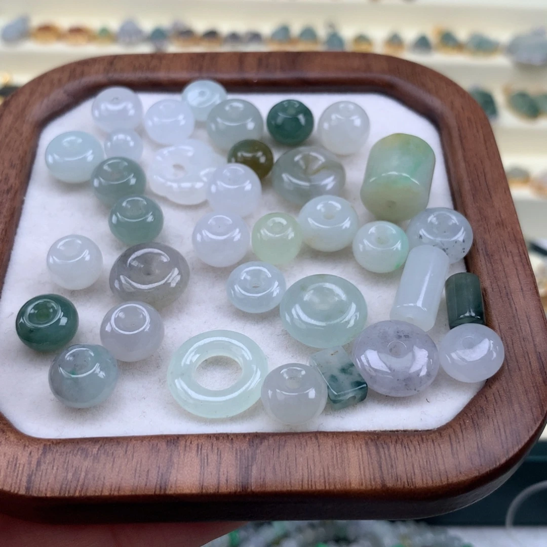 翡翠散珠珠子一手