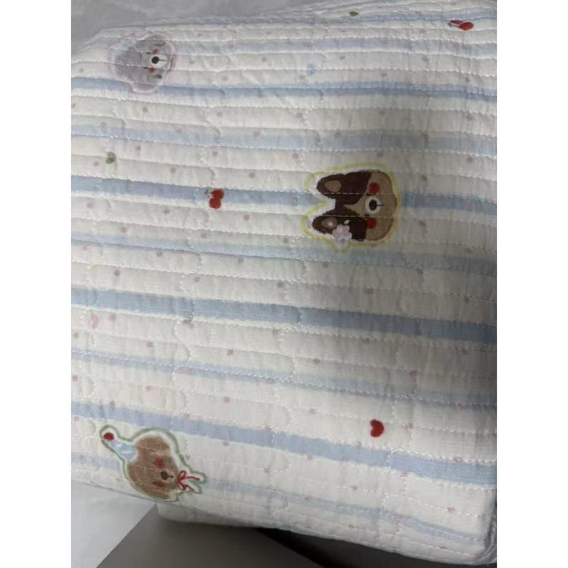 【京会社】四季通用水洗棉床盖200*230cm软萌小狗