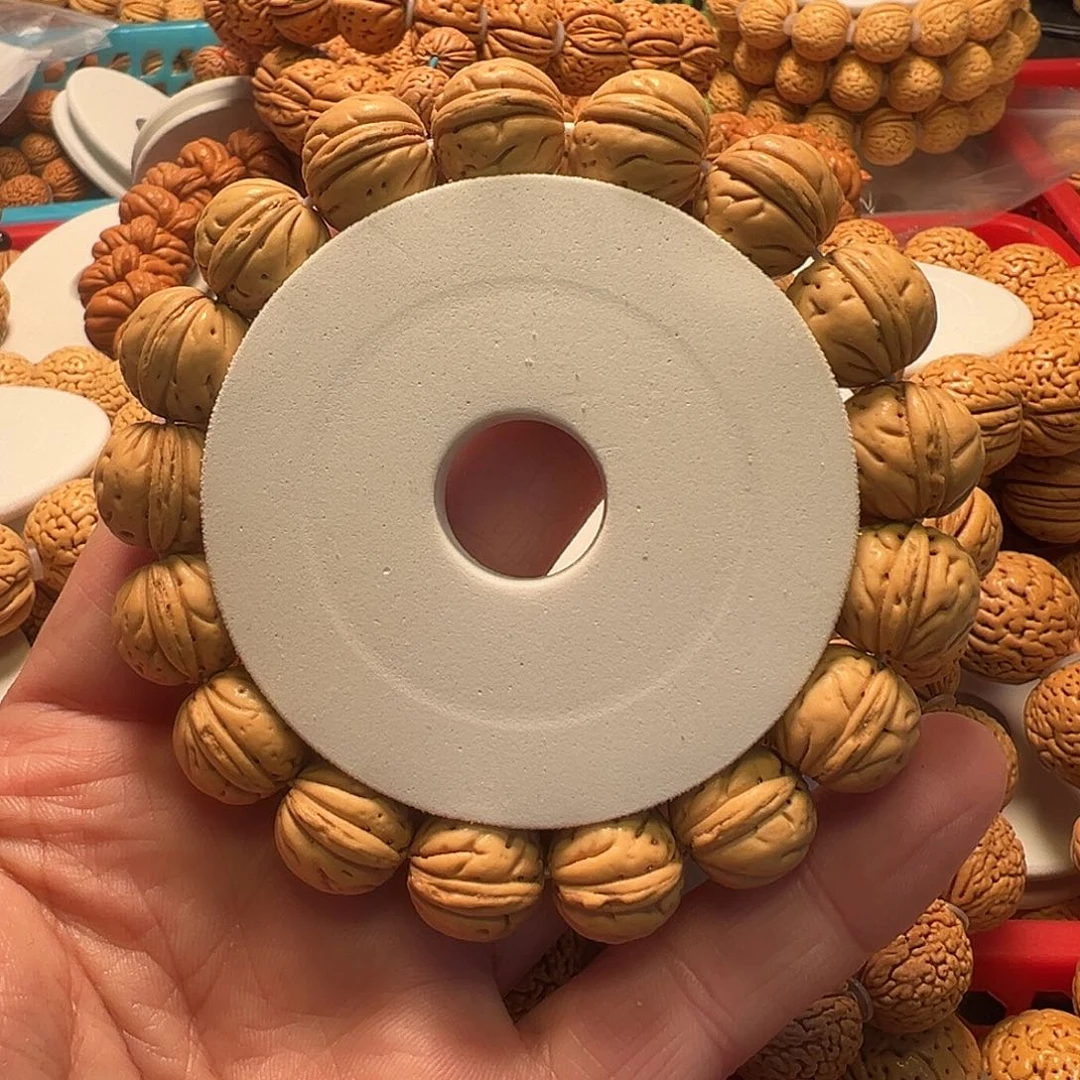 桃核手串野生小奶豆