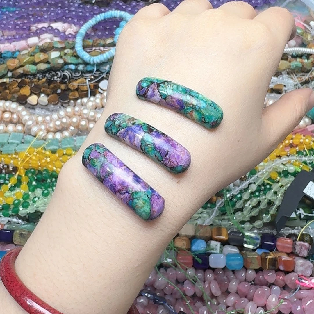 玛瑙/玉髓合金珠宝半成品一个帝皇石弯管