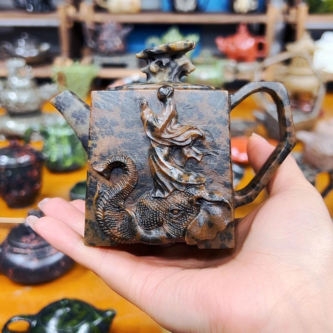 自***人福利茶空间天然原石