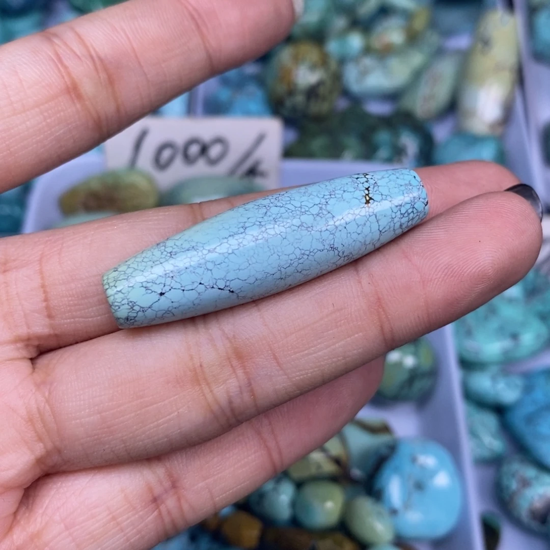 绿松石未镶嵌挂件