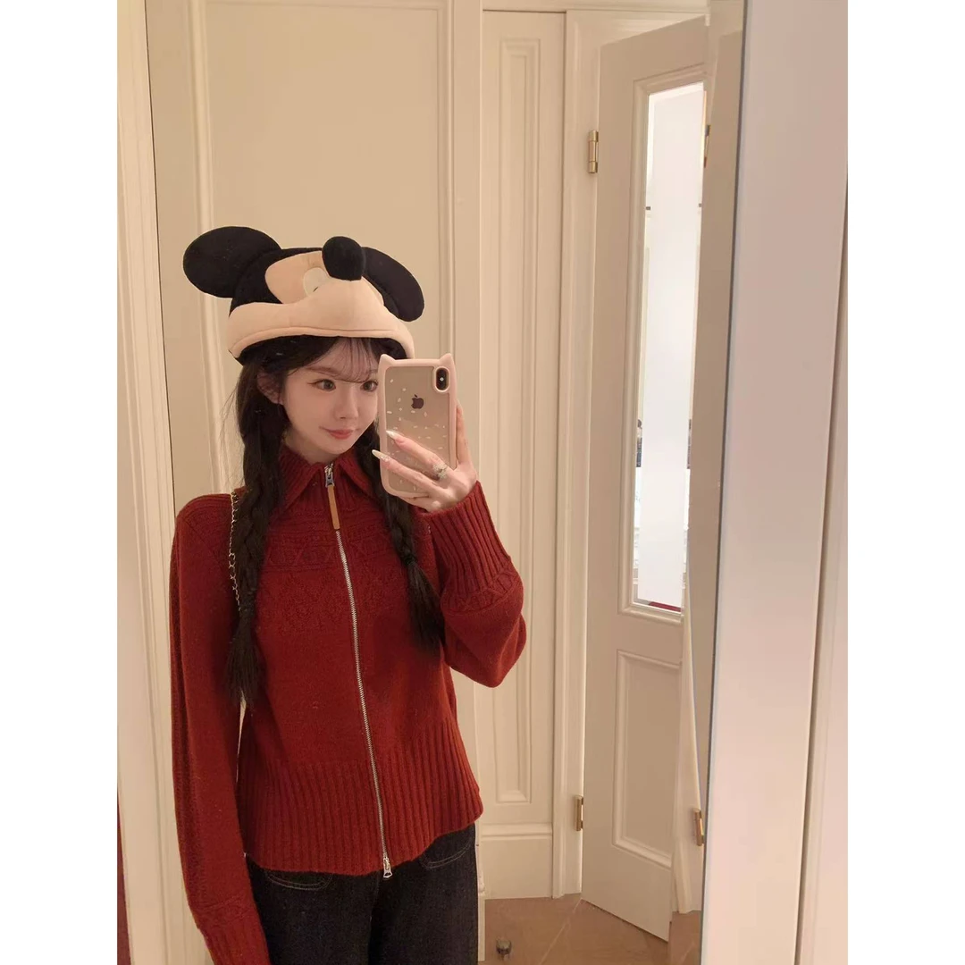 在中央咖啡馆的一个下午 针织衫手作绞花系列C 9835#