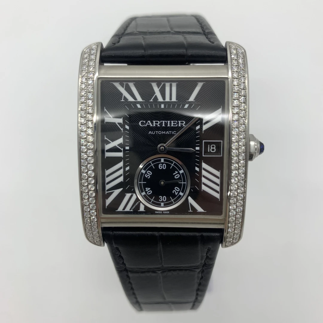 95新 Cartier/卡地亚 坦克系列 机械 后钻 35*43MM