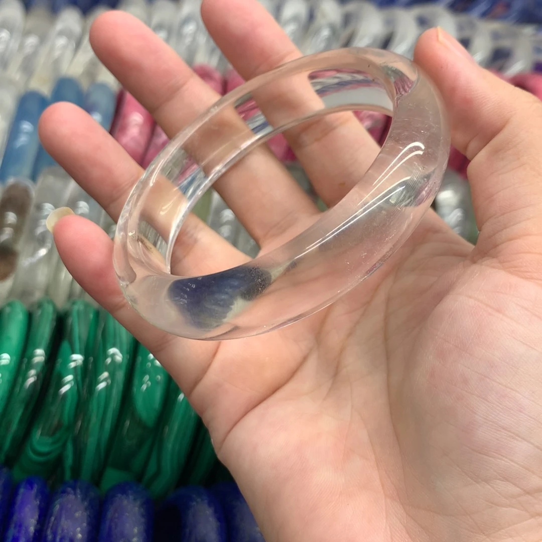 水晶手镯未镶嵌白水晶