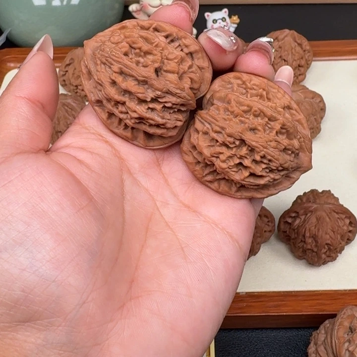 把件文玩核桃全品虎头42