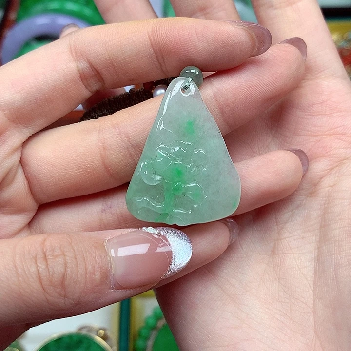 颈饰未镶嵌翡翠翡翠