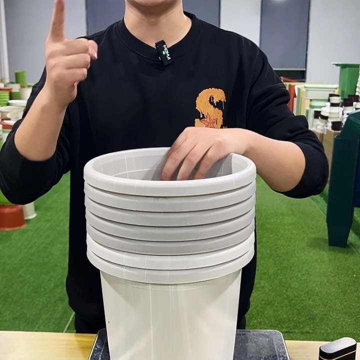 微瑕四季4号口25高21.5混色7只无托