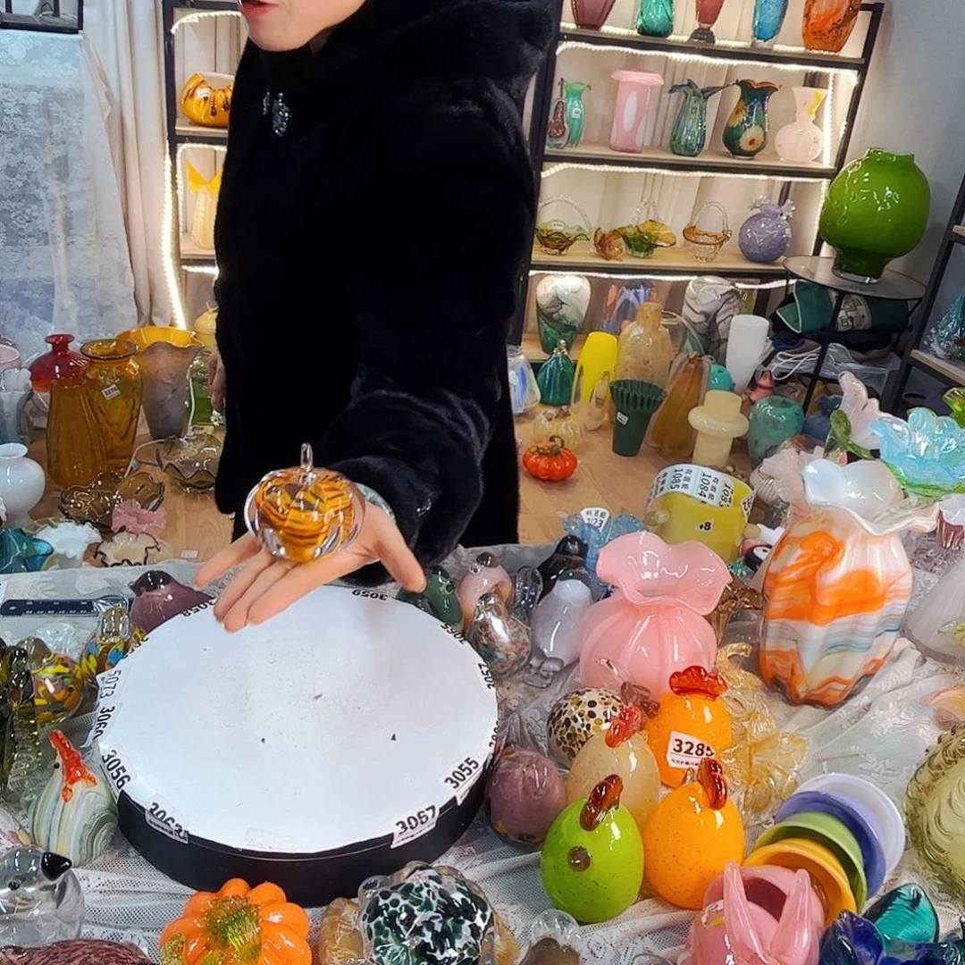 小南瓜家悦美居琉璃摆件