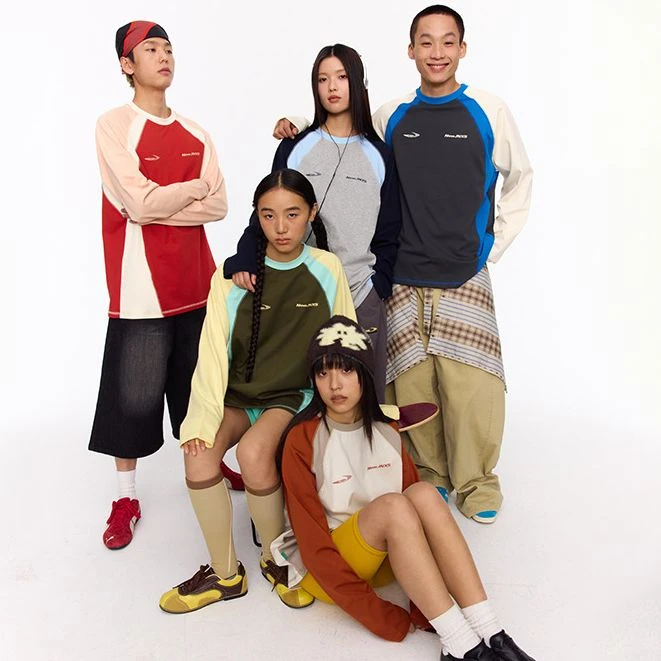 【高咩咩专属】江南先生速干骑行长袖T恤春季防螨抗菌打底T恤