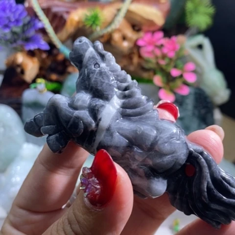 【闪购商品】颈饰未镶嵌翡翠马