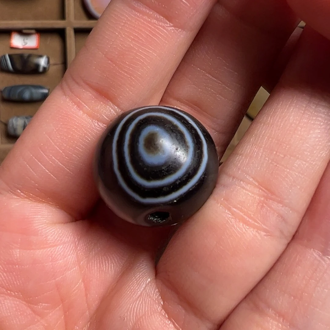 玛瑙/玉髓单珠未镶嵌