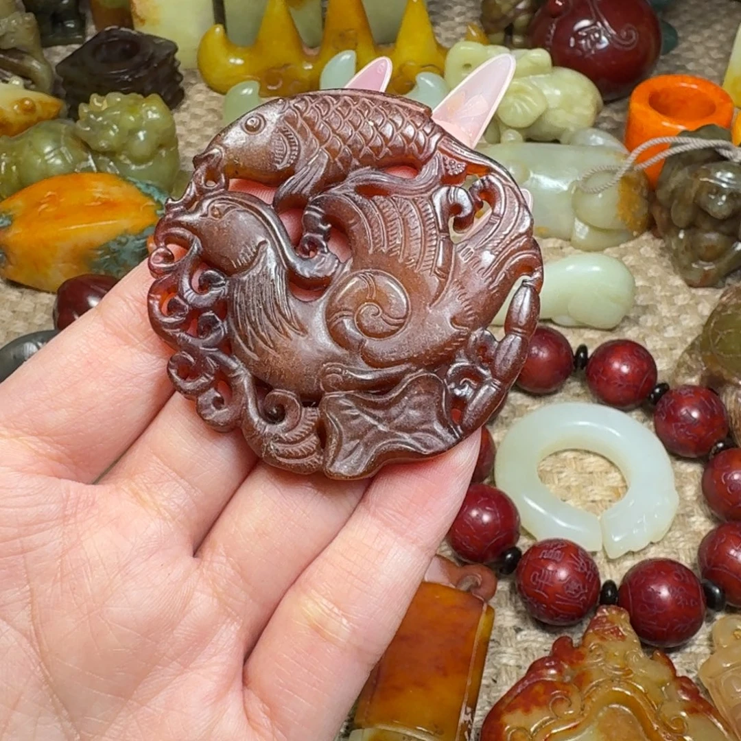 吊坠白玉菩提挂件