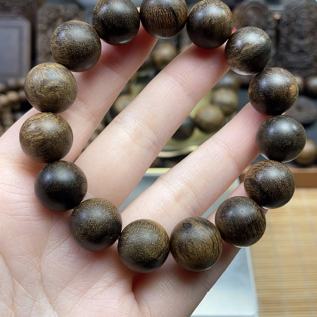 沉香手串石*生达拉干沉香