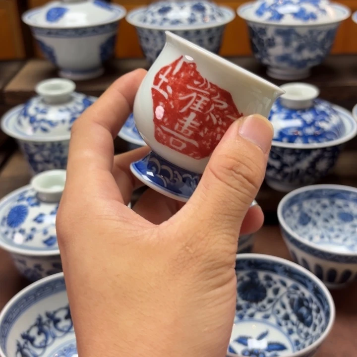 @***行景德镇纯手工手绘拓片