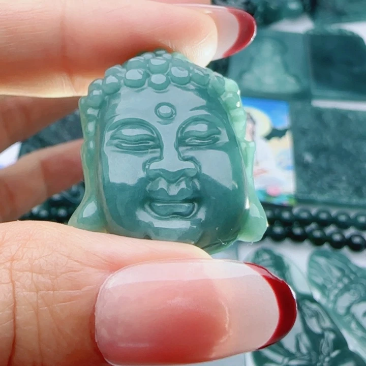 翡翠未镶嵌颈饰多样性发货天然A货翡翠