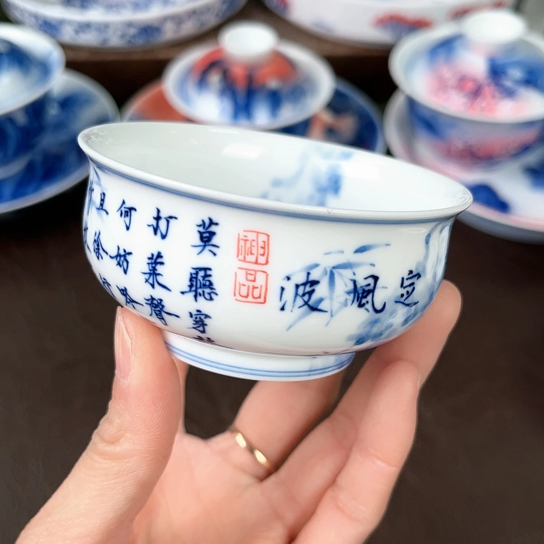 手绘高温瓷器瓷器