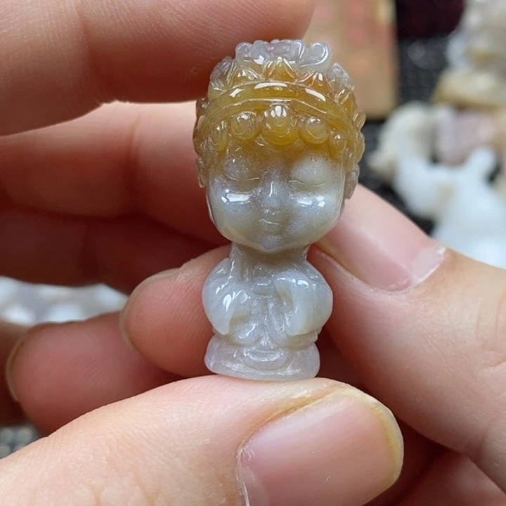 硅化珊瑚（珊瑚玉）颈饰未镶嵌