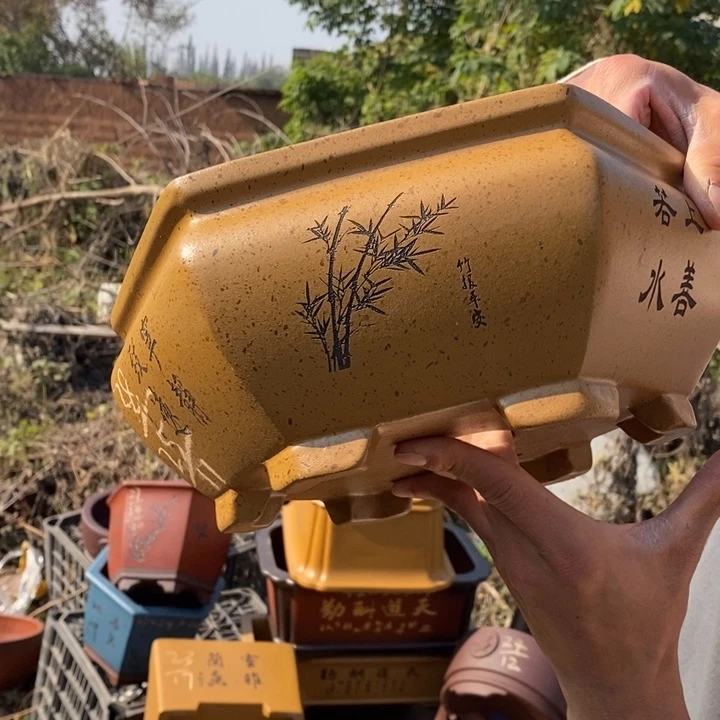 花盆紫砂紫砂特价包邮