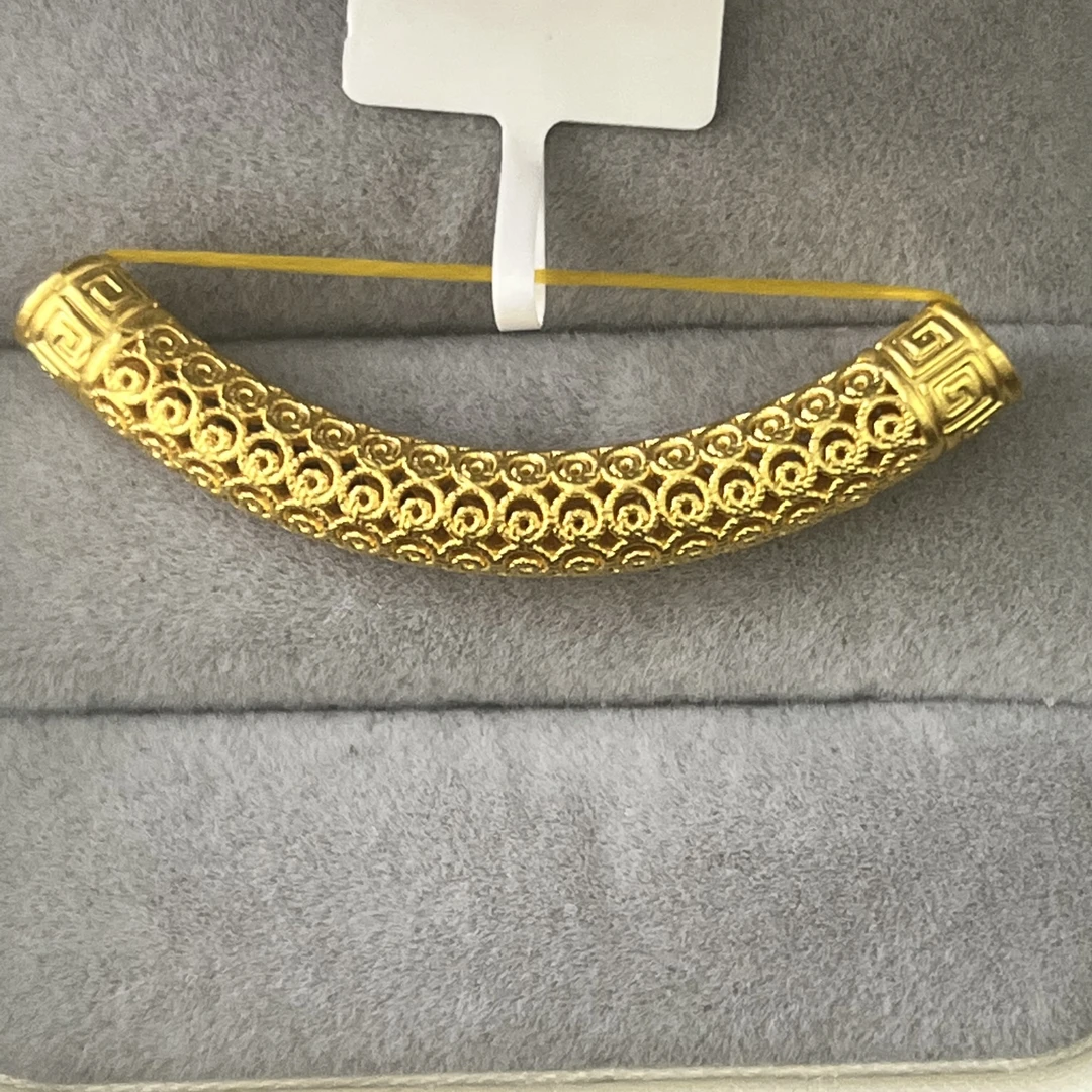 【莹莹专享】足金999饰品 弯管 1.54 GP
