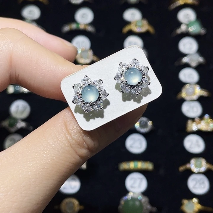 翡翠未镶嵌戒指戒指