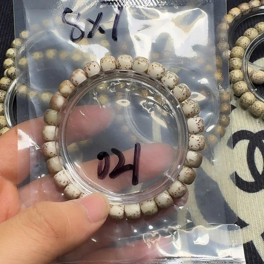 星月菩提手串粉冰河豚021