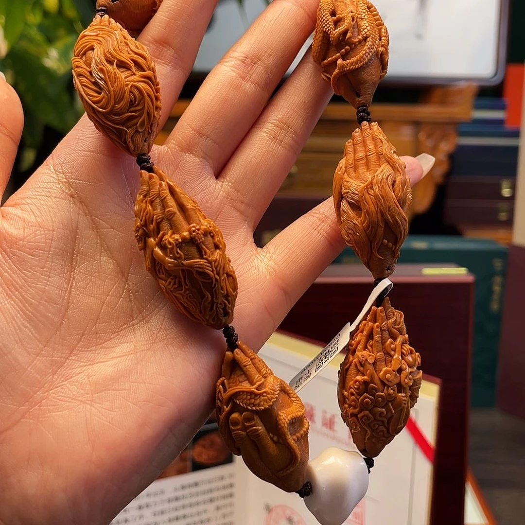 手串/手链橄榄核大**道瑞兽的