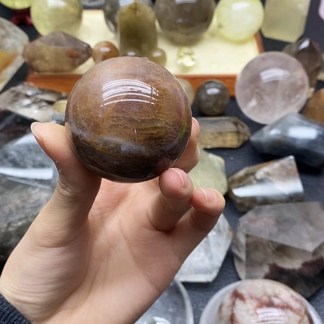 未镶嵌水晶珠宝半成品204水晶石