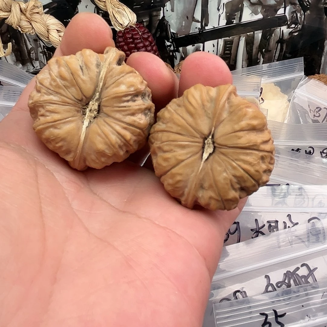 文玩核桃把件南瓜炖43尺