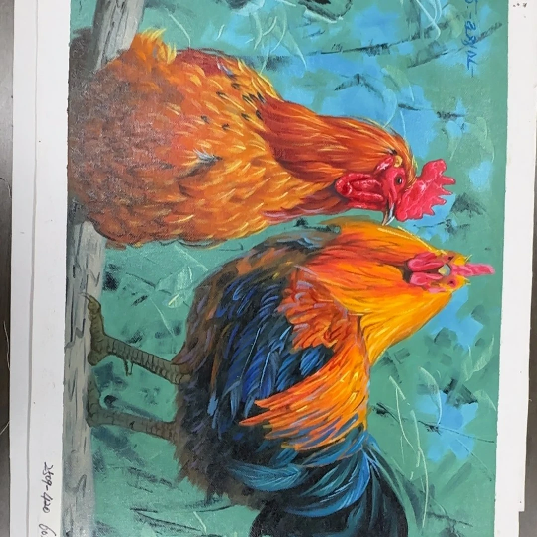 油画加油加油努力加油加油