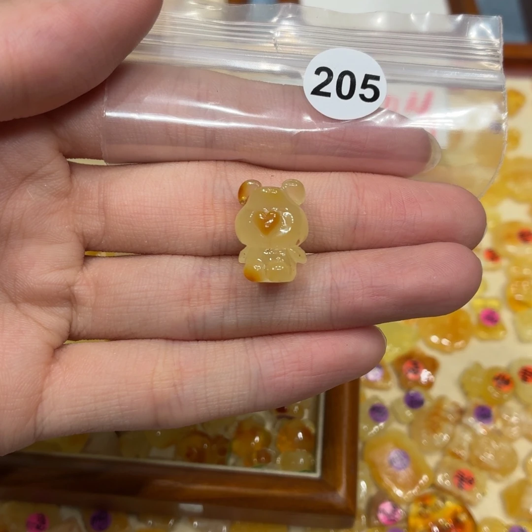 琥珀未镶嵌珠宝奇石