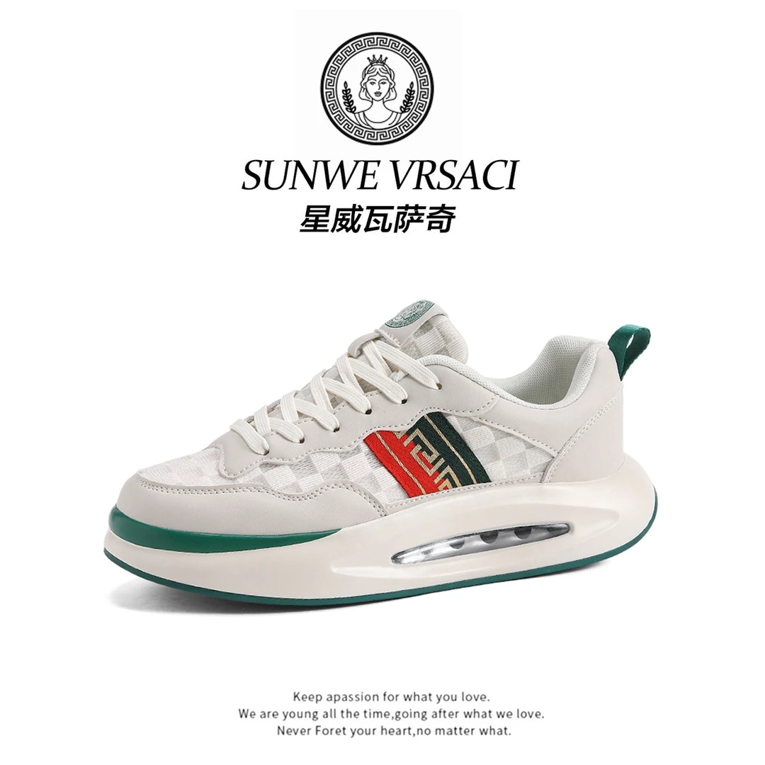 星威瓦萨奇!  高端定制透气百搭时尚情侣休闲跑鞋