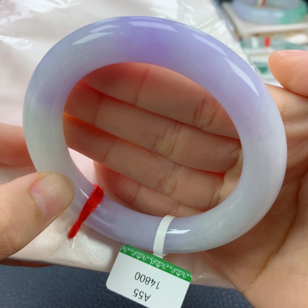 翡翠手镯未镶嵌55圆