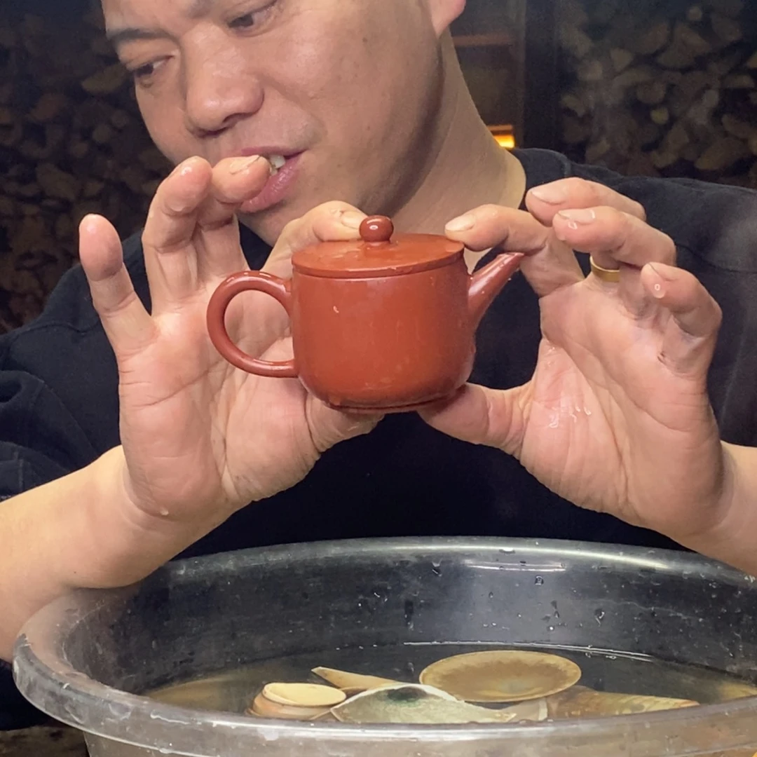 紫砂柴烧紫砂茶具