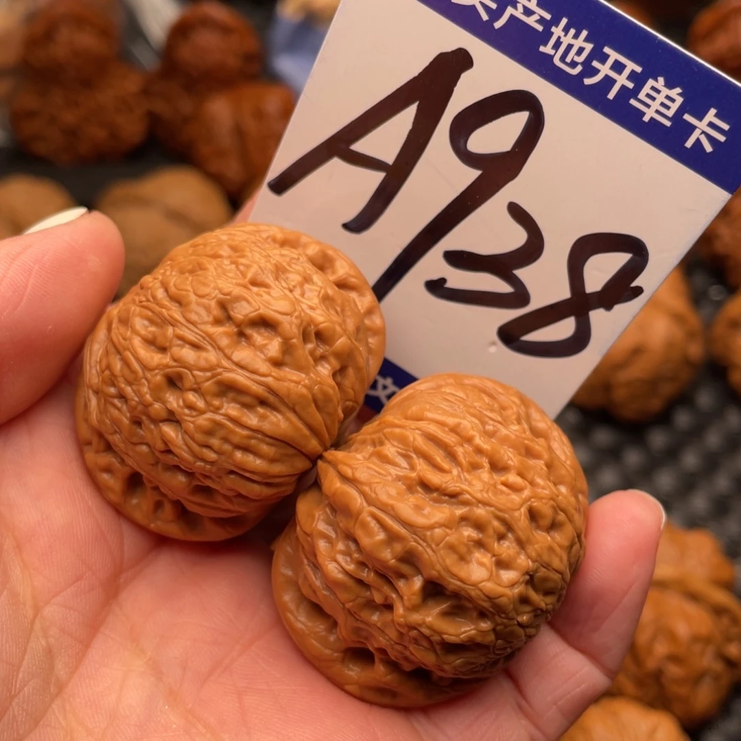 桃核把件文玩核桃铁锤38