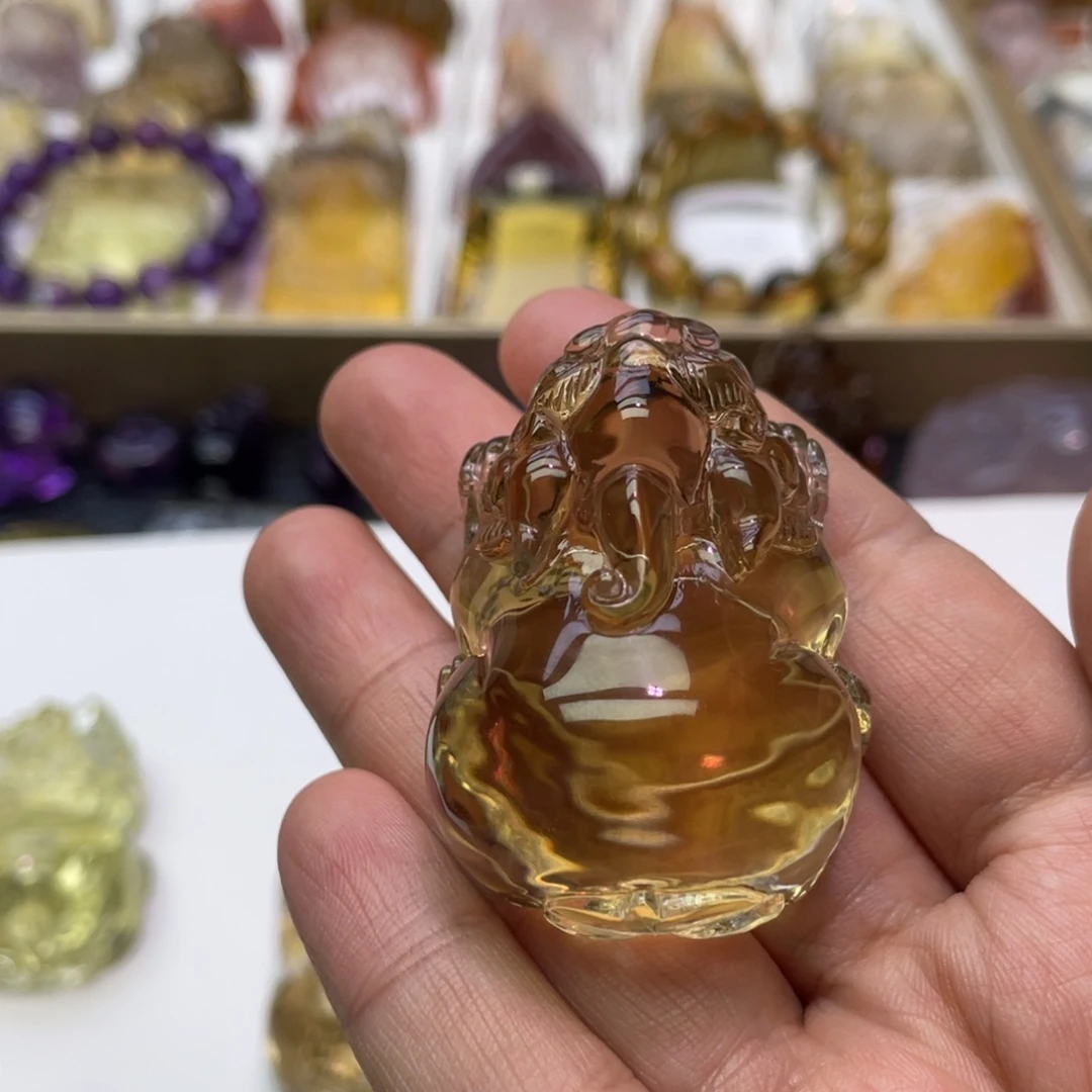 水晶颈饰未镶嵌安****部定制