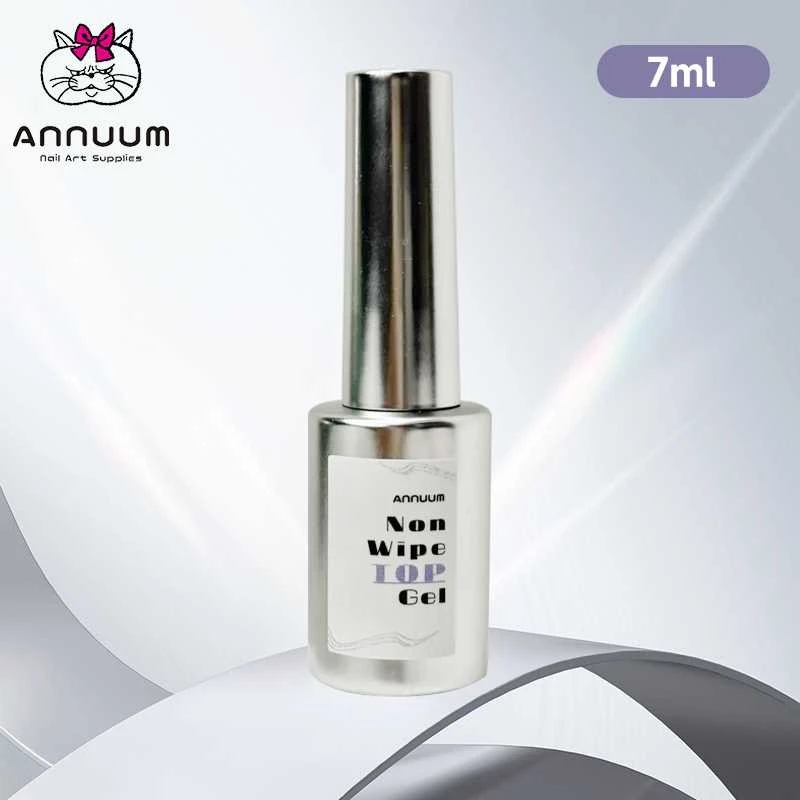 ANNUUM日本进口封层指甲油胶超亮镀晶亮面|哑光磨砂丝绒 Top gel