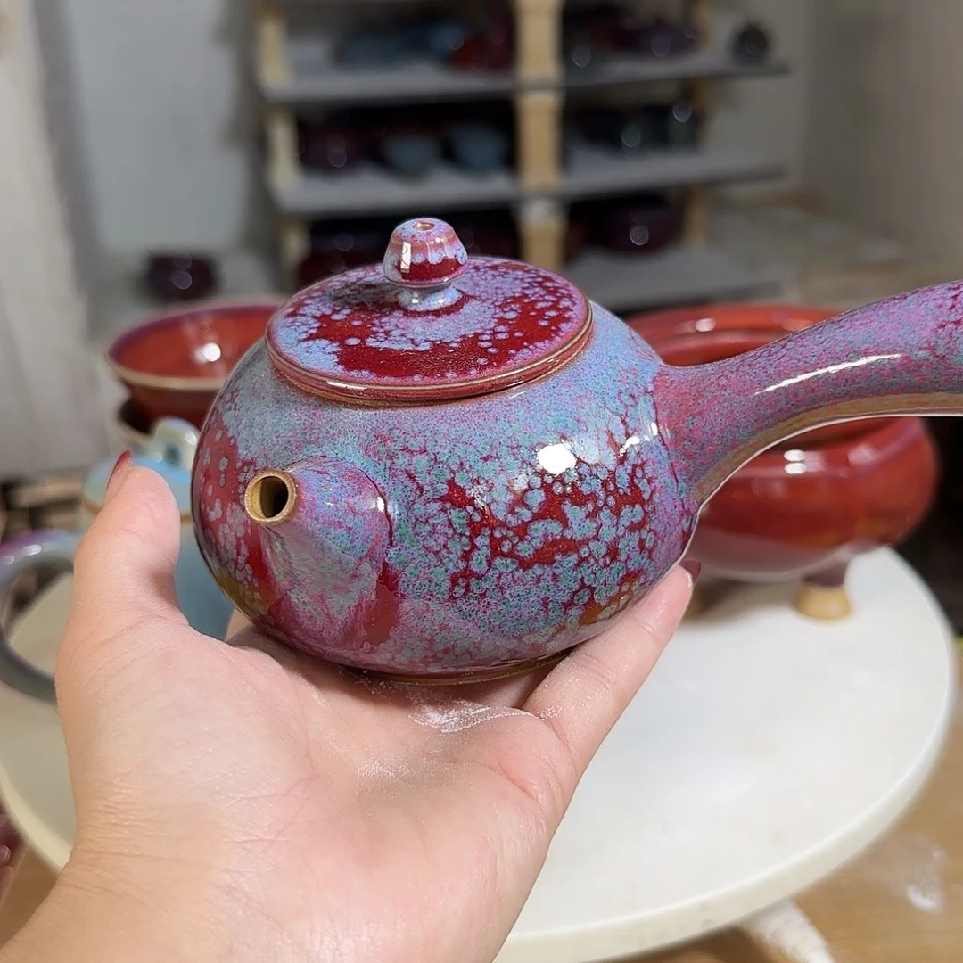 陶摆件郑家钧窑摆件