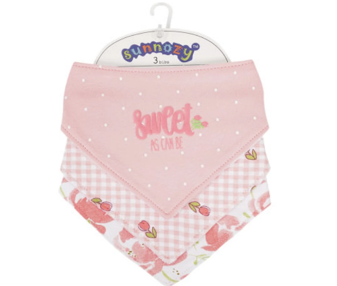 婴儿三角口水巾宝宝围嘴透气棉质围兜新生儿围巾