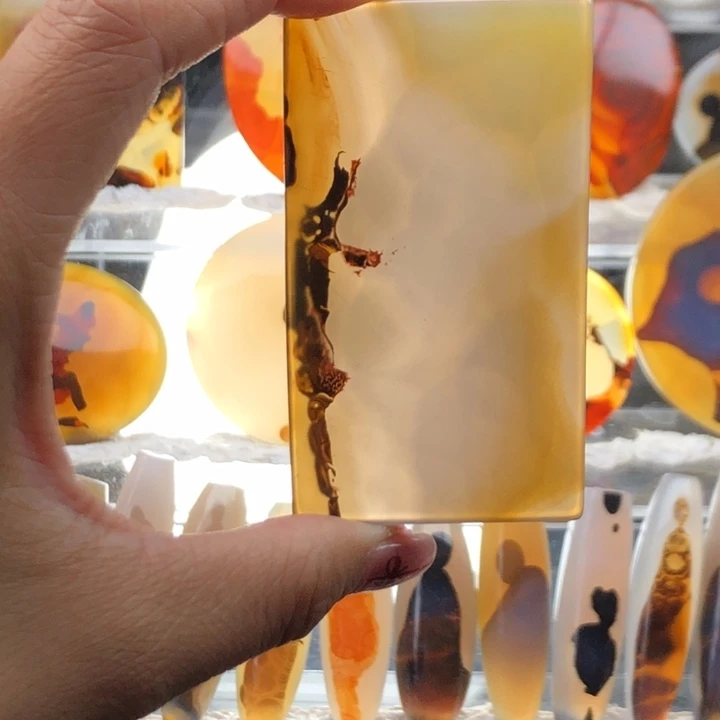 玛瑙/玉髓颈饰未镶嵌456