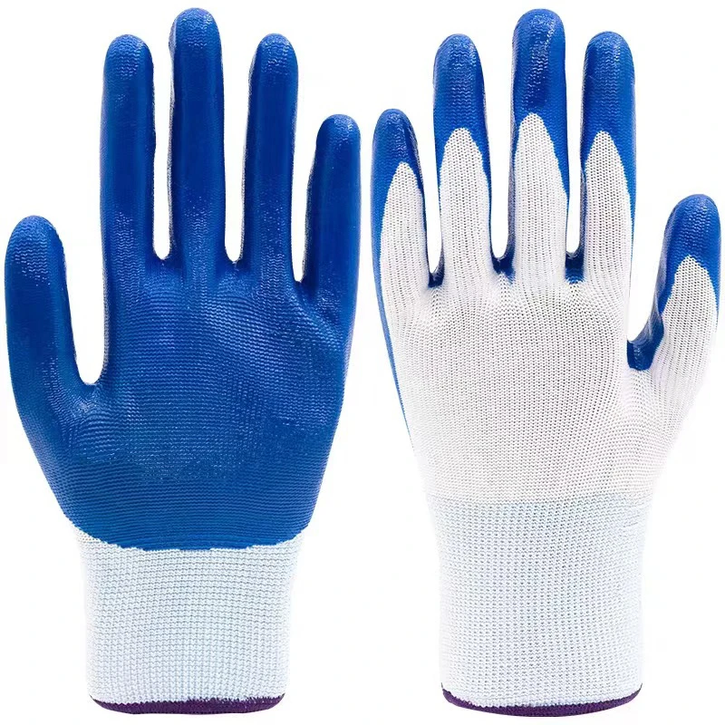 【冲量活动】加厚劳保手套丁腈防滑耐磨防水耐油建筑工地专用批发