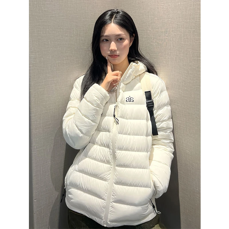 灰色美式排骨连帽棉服男女秋冬潮牌韩系加厚保暖棉袄情侣短款外套