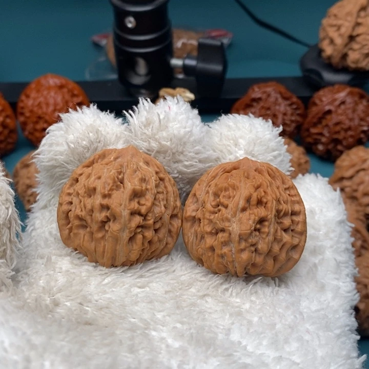 把件文玩核桃36全品四座楼手捻