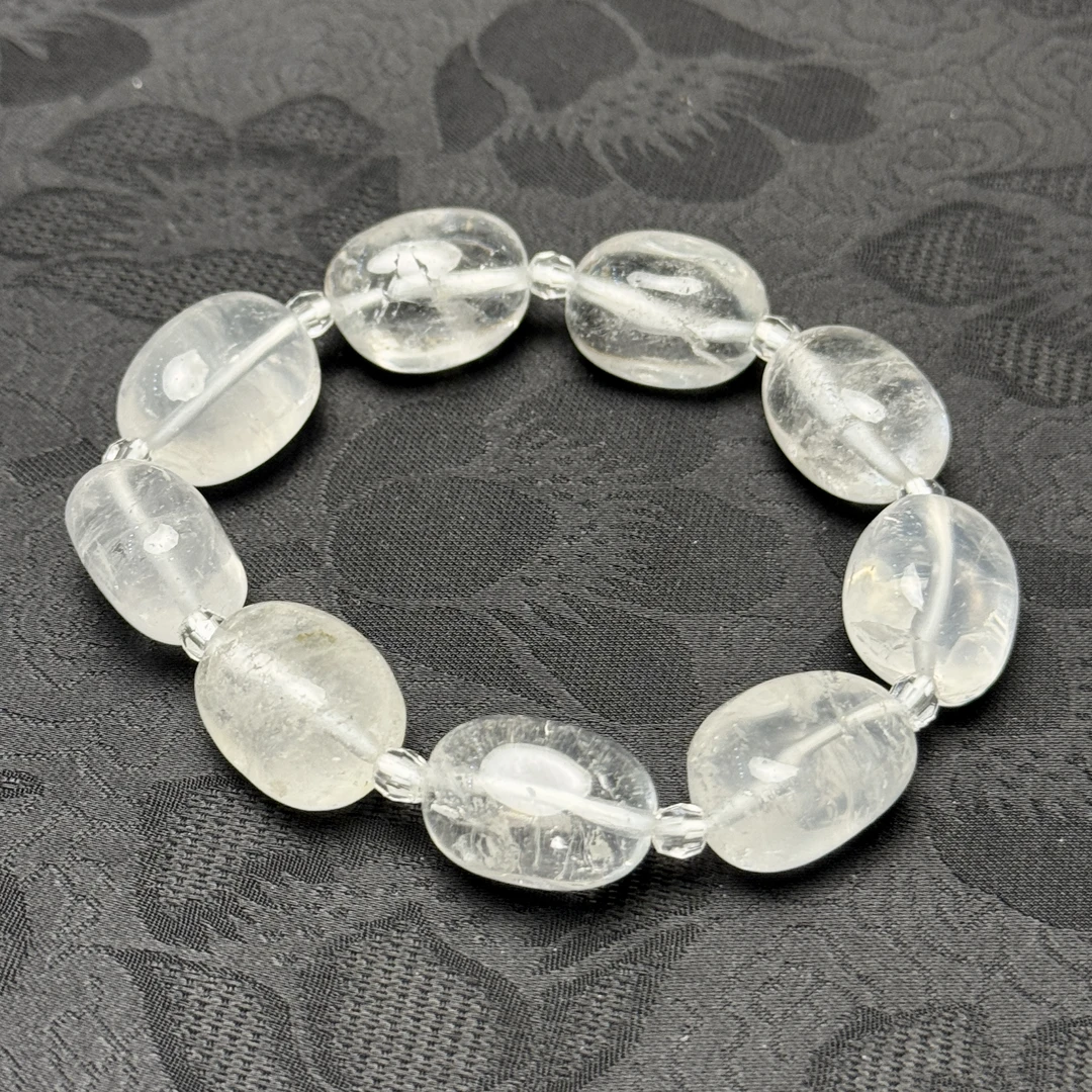 白阿塞随形手串（天然珠宝多样性发其一）