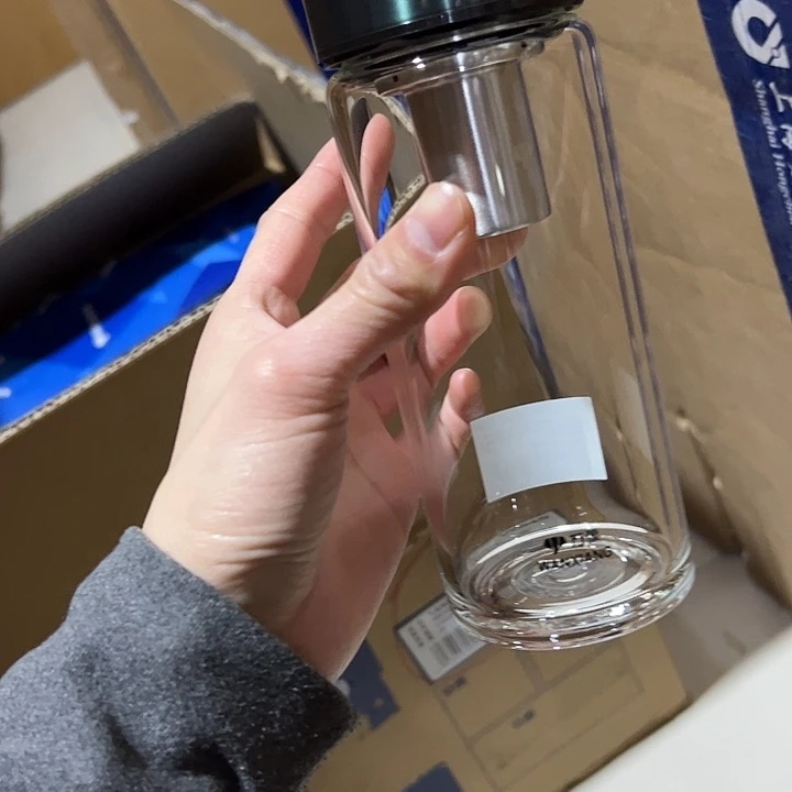 U264-66-390ml  单层烫手  绿杯套