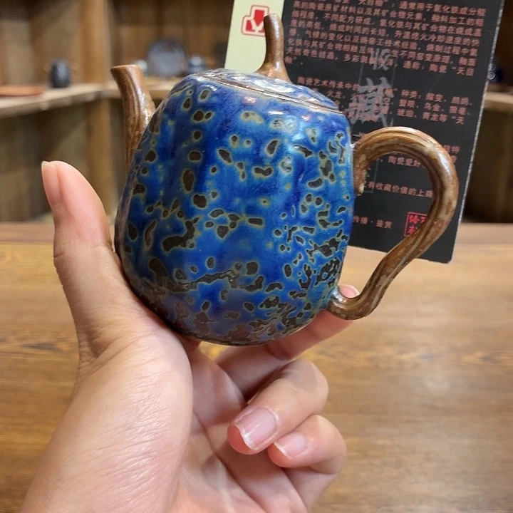 柴烧老岩泥茶器皿