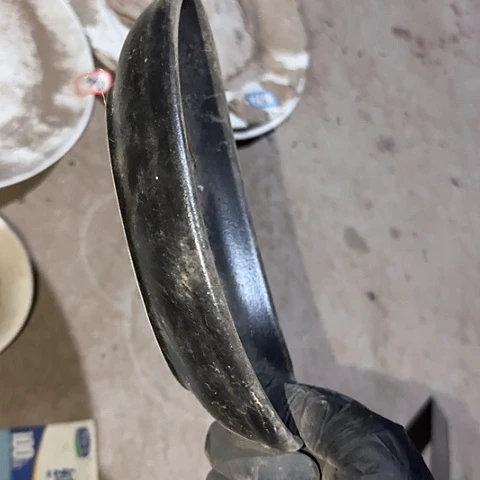 瓷片国营厂库存微瑕18厘米