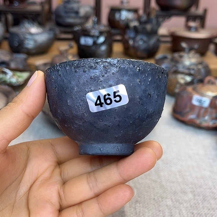 裸柴烧陶瓷手工茶器