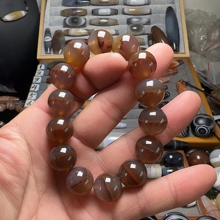 玛瑙/玉髓未镶嵌手串