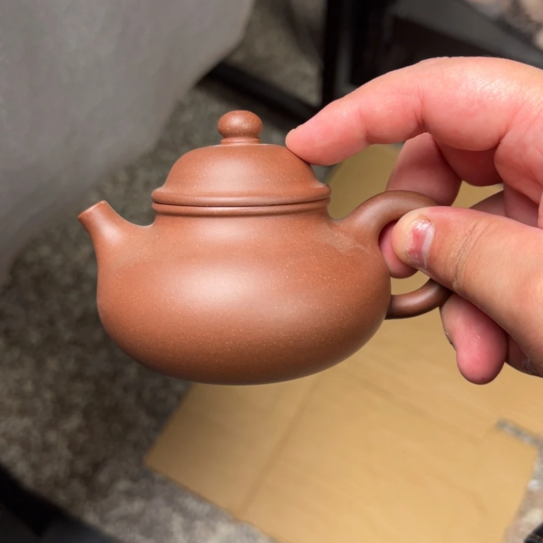 茶壶紫砂160cc紫泥容天